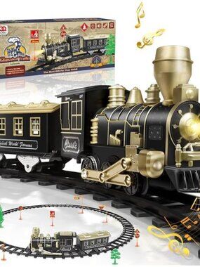 Christmas Train Set for Kids Ages 4-8 – Christmas Tree Train Set